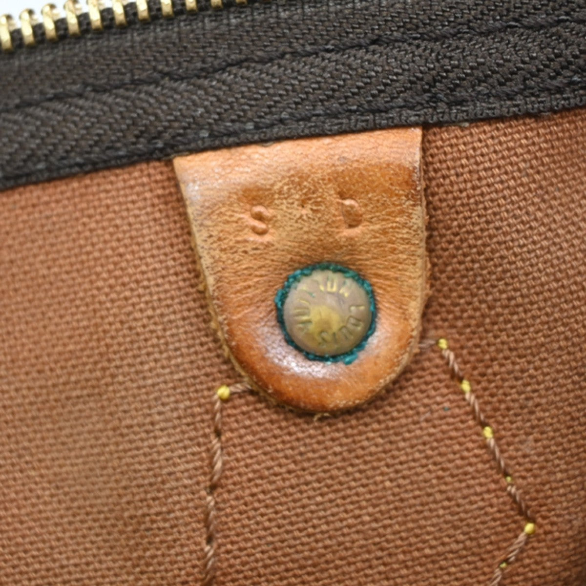 LOUIS VUITTON Speedy 30 Travel Hand Bag Monogram Leather Brown M41526 31CA252