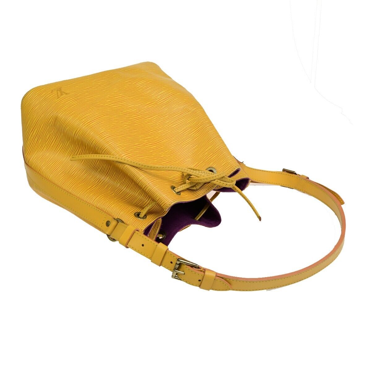 LOUIS VUITTON Petit Noe Drawstring Shoulder Bag Epi Leather YW M44109 34FB354