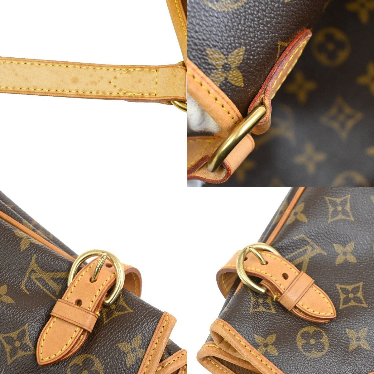 LOUIS VUITTON Batignolles Horizontal Shoulder Bag Monogram Brown M51154 56PA012