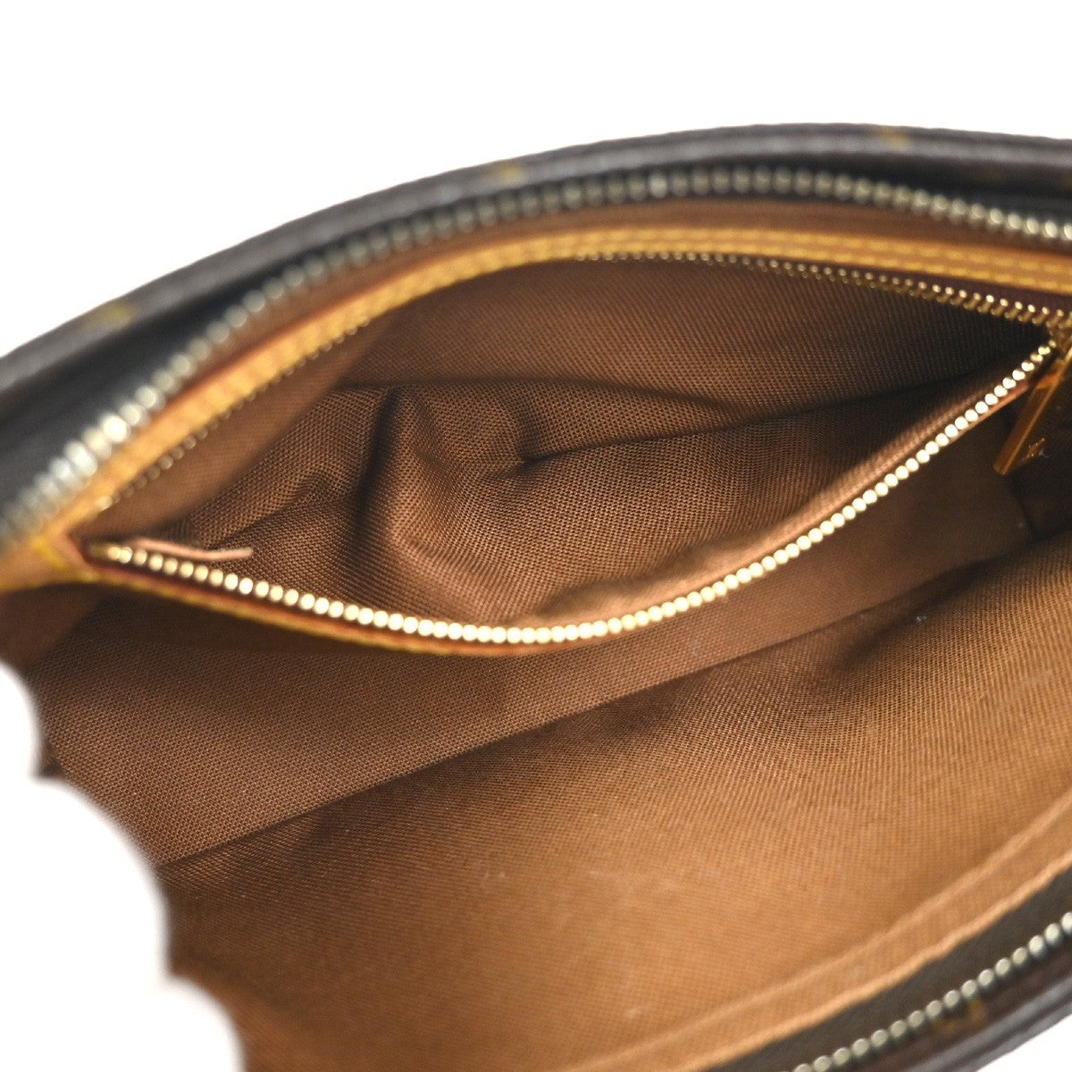 LOUIS VUITTON Logo Trotteur Shoulder Bag Monogram Leather Brown M51240 73YH916