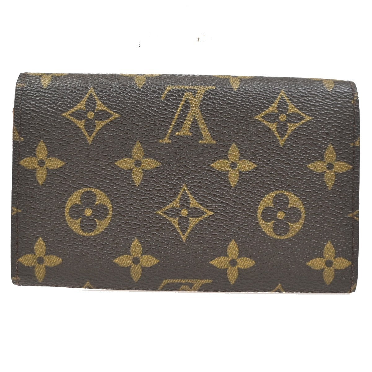 LOUIS VUITTON Porte Monnaie Billets Tresor Wallet Monogram Brown M61730 09ZA134