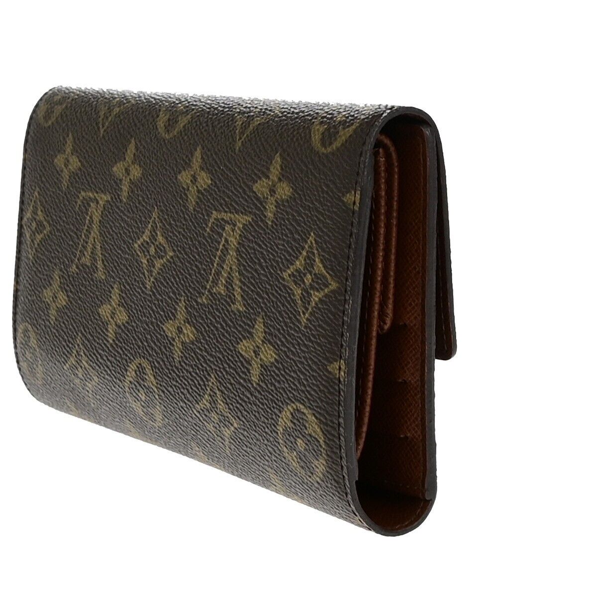 LOUIS VUITTON International Long Trifold Wallet Monogram Leather M61215 84EB693