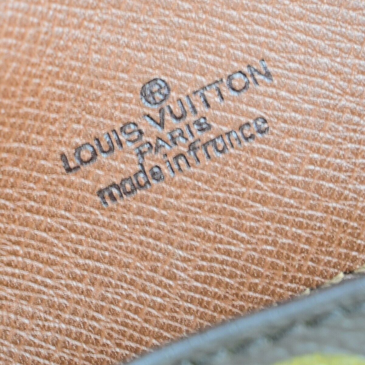 LOUIS VUITTON Saint Cloud MM Shoulder Bag Monogram Leather Brown M51243 35ED021