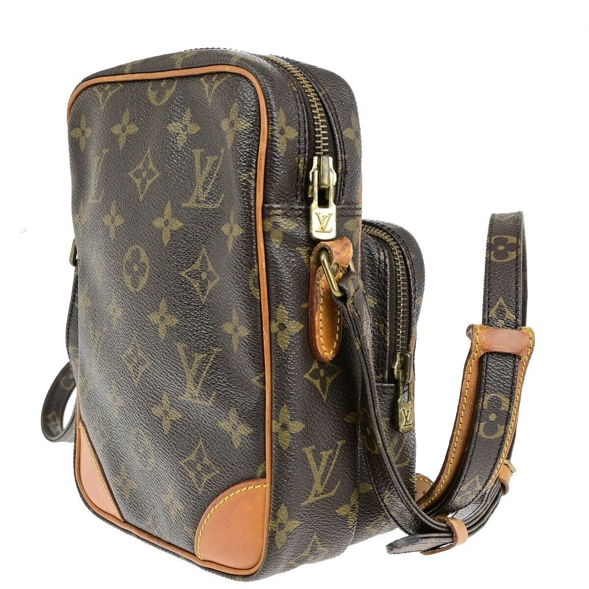 LOUIS VUITTON Amazon Crossbody Shoulder Bag Monogram Leather BN M45236 31ED406