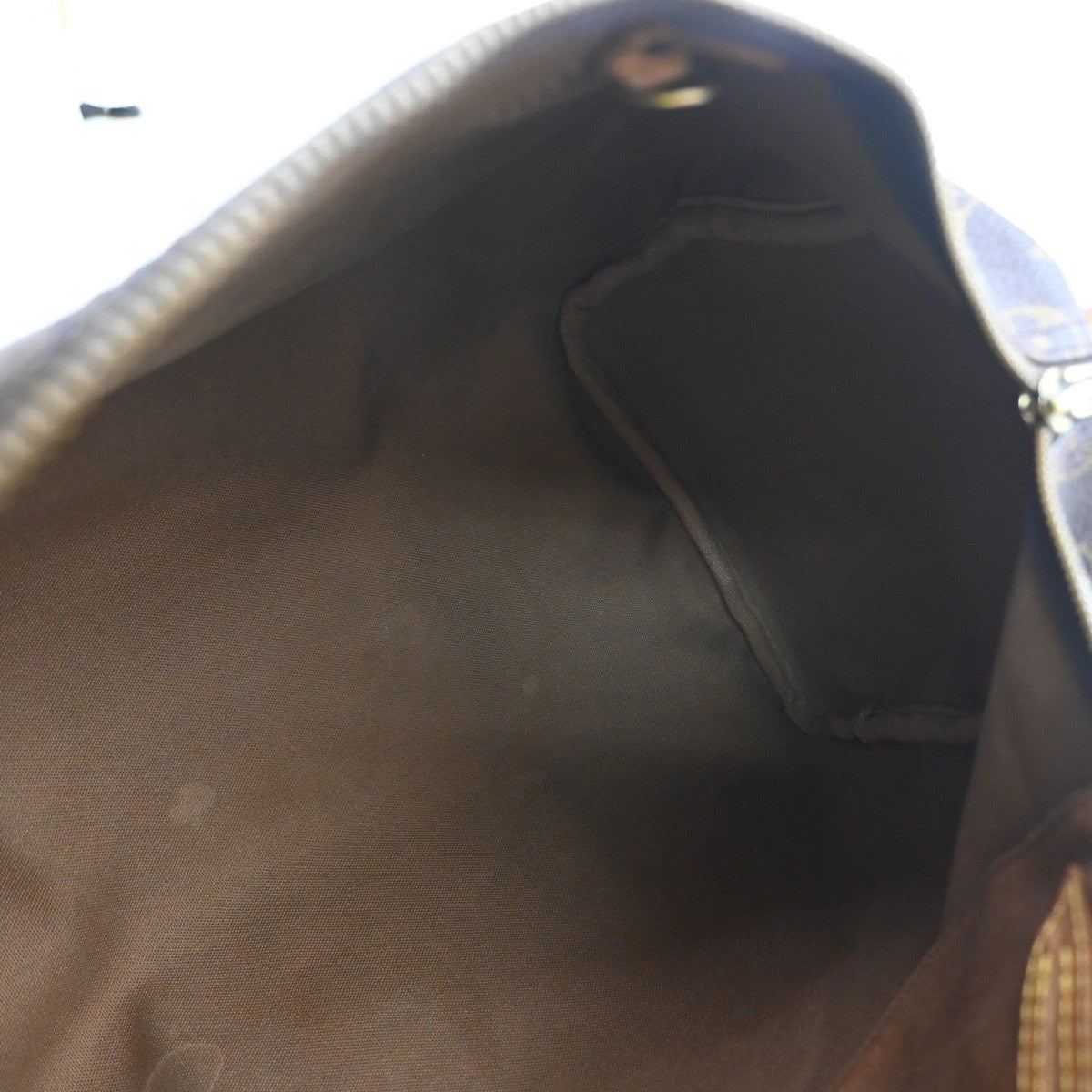 LOUIS VUITTON Speedy 35 Travel Hand Bag Monogram Leather Brown M41524 93SA112
