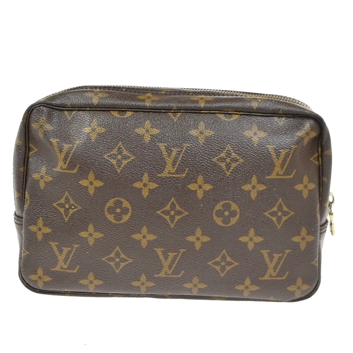 LOUIS VUITTON Trousse Toilette 23 Clutch Hand Bag Monogram Brown M47524 05YJ066