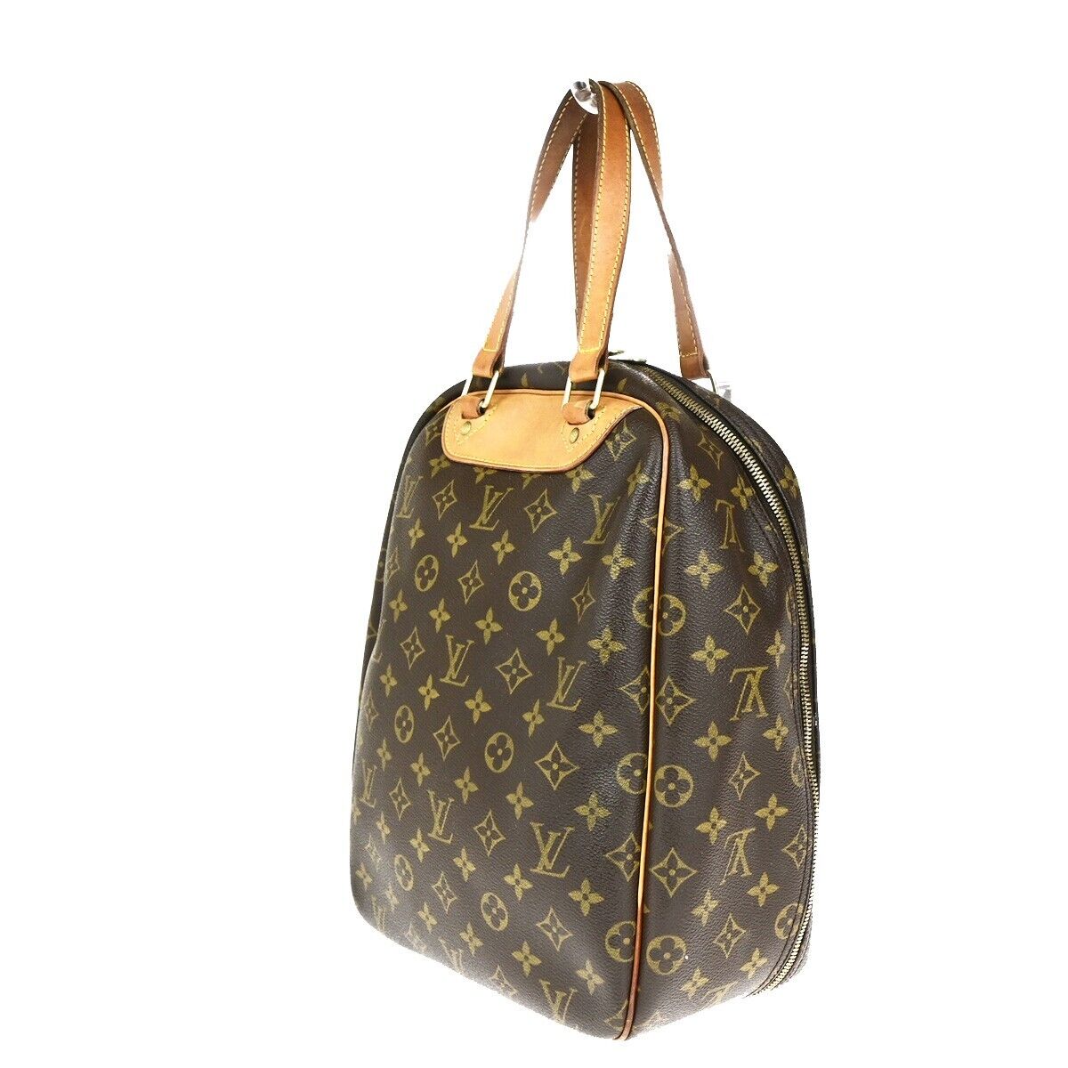 LOUIS VUITTON Excursion Shoes Hand Bag Monogram Leather Brown M41450 64SJ518