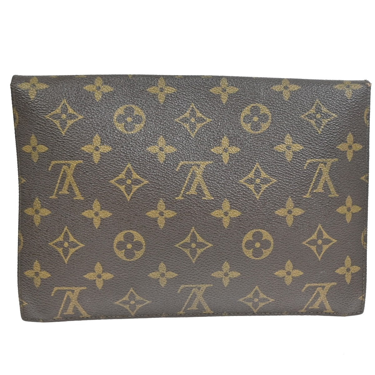 LOUIS VUITTON Pochette Rabat 23 Clutch Hand Bag Monogram Brown M51931 09YJ071