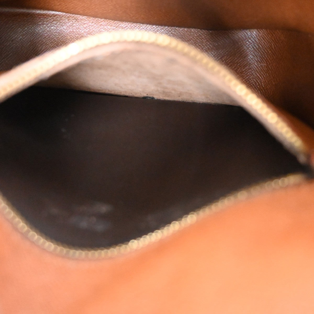LOUIS VUITTON Saint Cloud MM Shoulder Bag Monogram Leather Brown M51243 34SA143