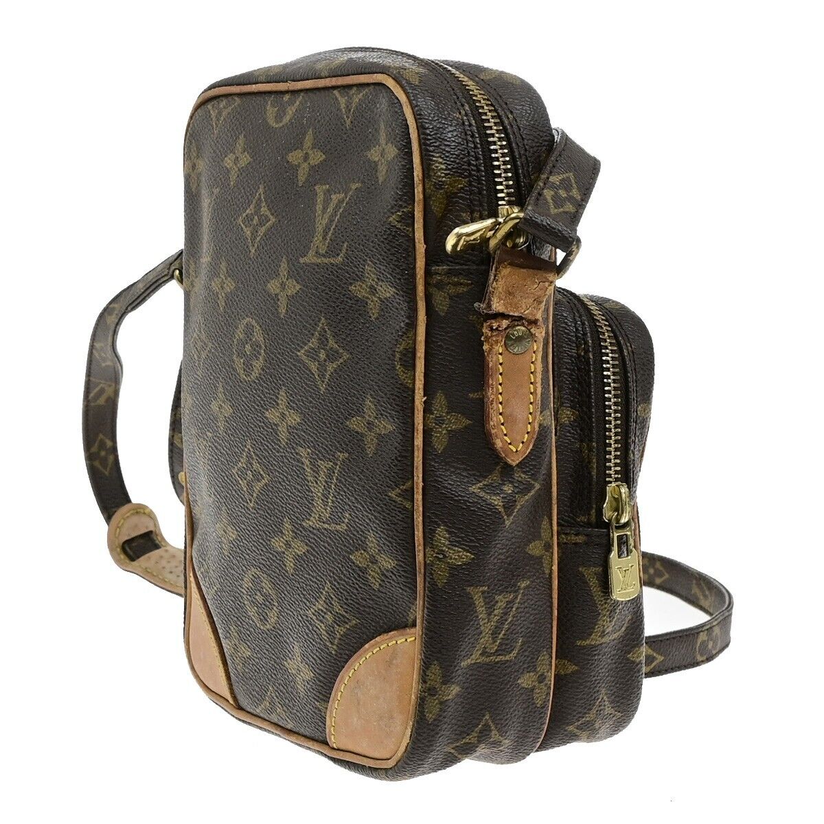 LOUIS VUITTON Amazon Crossbody Shoulder Bag Monogram Leather BN M45236 02FB522