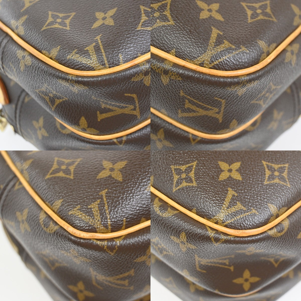 LOUIS VUITTON Reporter Crossbody Shoulder Bag Monogram Leather BN M45254 76KD020