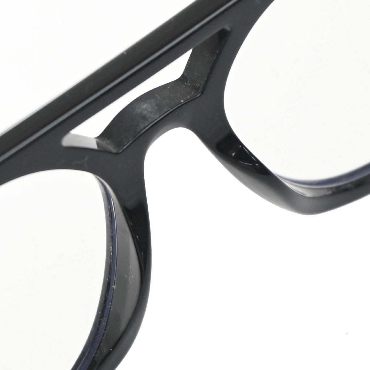 GUCCI Logo GG Glasses Eye Wear GG16730 Plastic Black SHW 05RF711