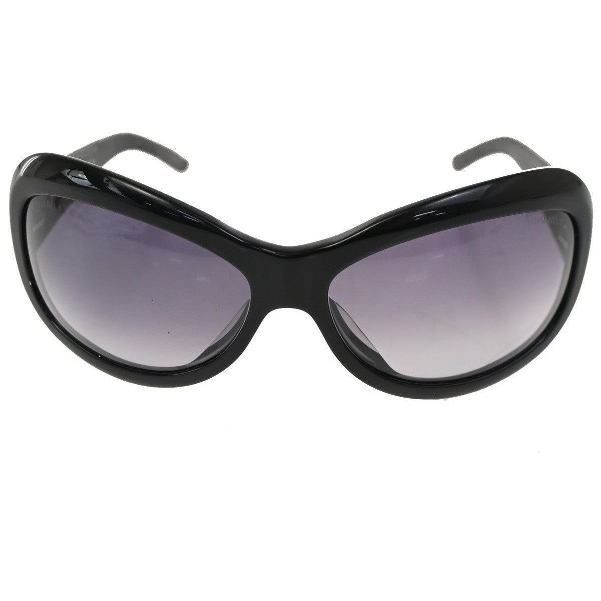 CHANEL CC Logo Matelasse Sunglasses Eye Wear Plastic Leather BK 5116-Q 30RL982