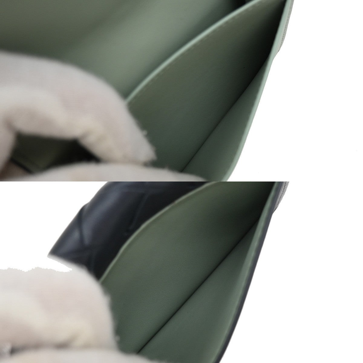 BOTTEGA VENETA Logo Intrecciato Card Case Wallet Leather Navy Blue Italy 66EF707