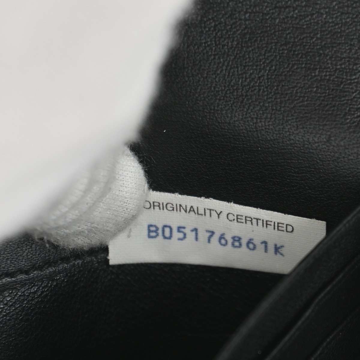 BOTTEGA VENETA Logo Intrecciato Long Bifold Wallet Leather Black 69TA154