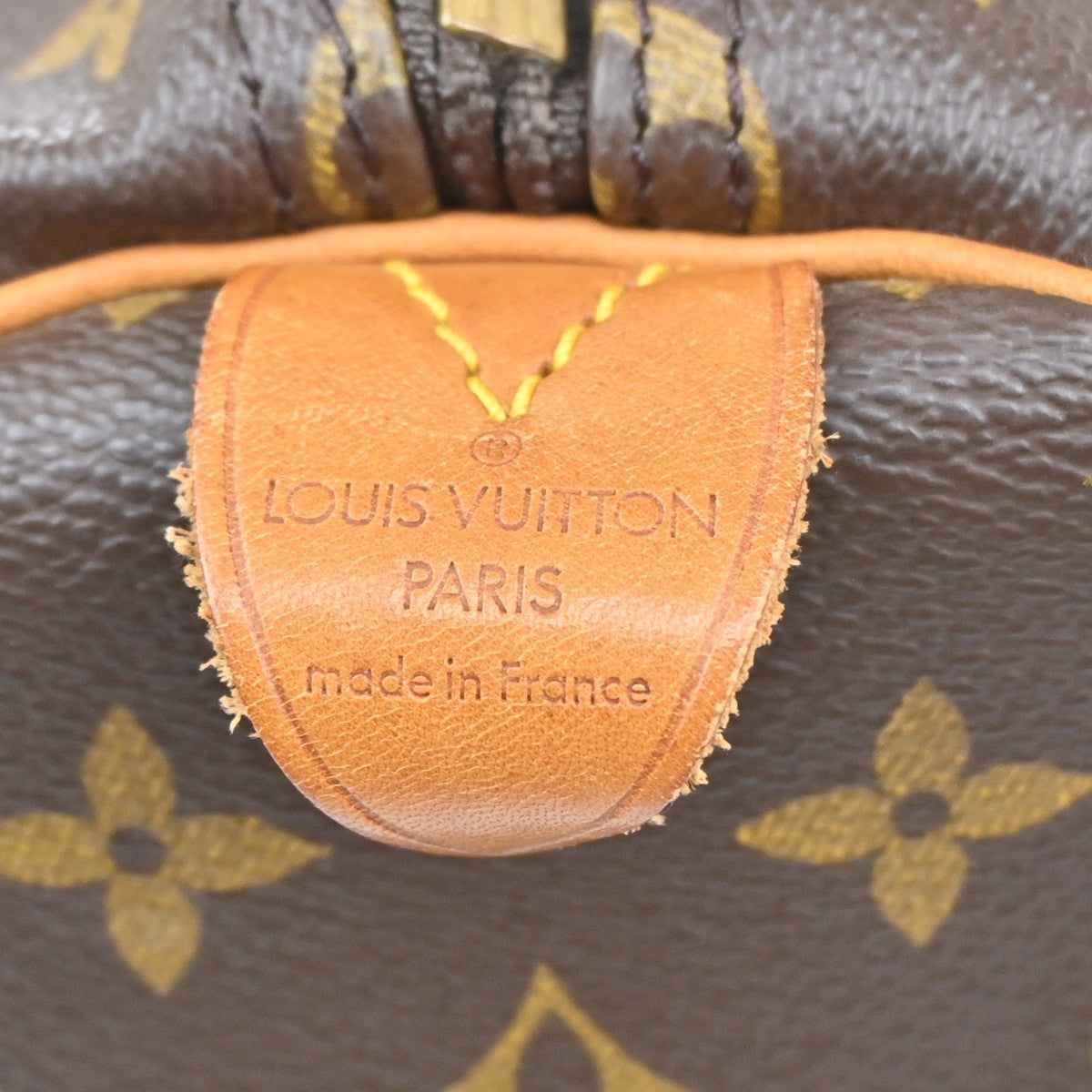 LOUIS VUITTON Keepall 55 Travel Hand Bag Monogram Leather Brown M41424 12YJ197