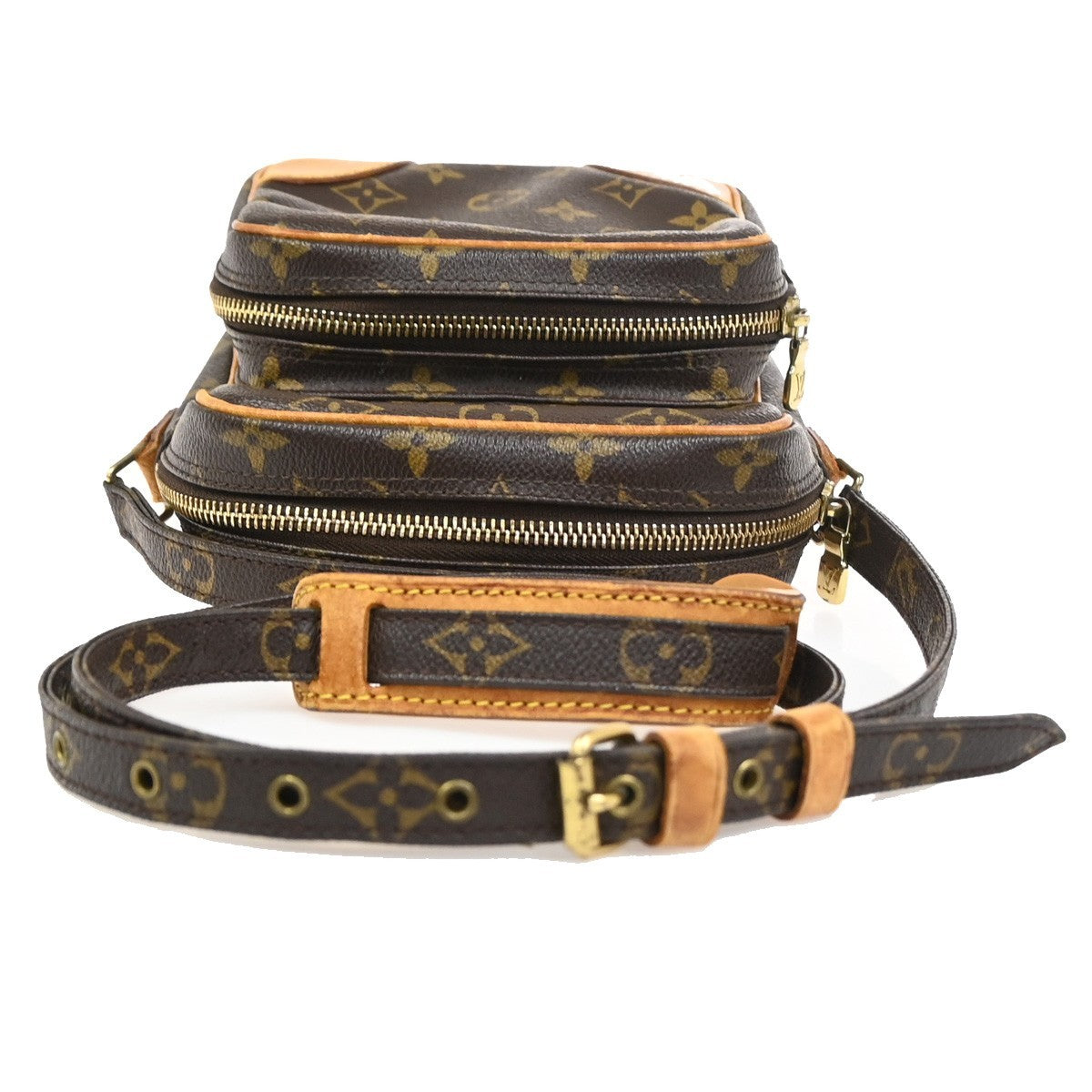 LOUIS VUITTON Amazon Crossbody Shoulder Bag Monogram Leather BN M45236 73ZA284