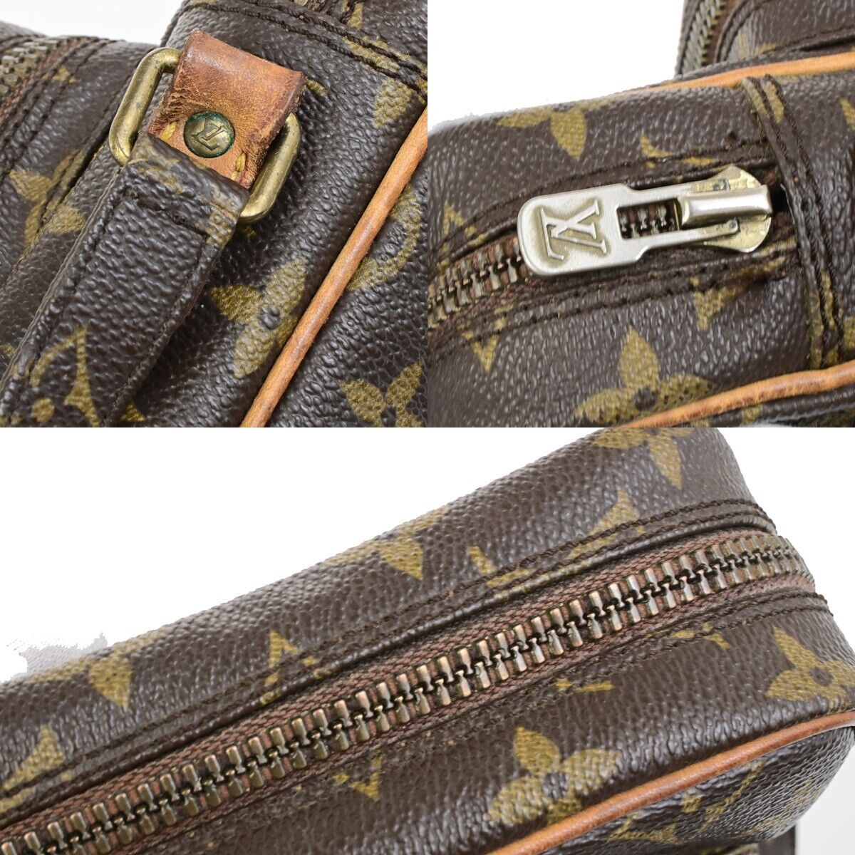LOUIS VUITTON Amazon Crossbody Shoulder Bag Monogram Leather BN M45236 38FB362