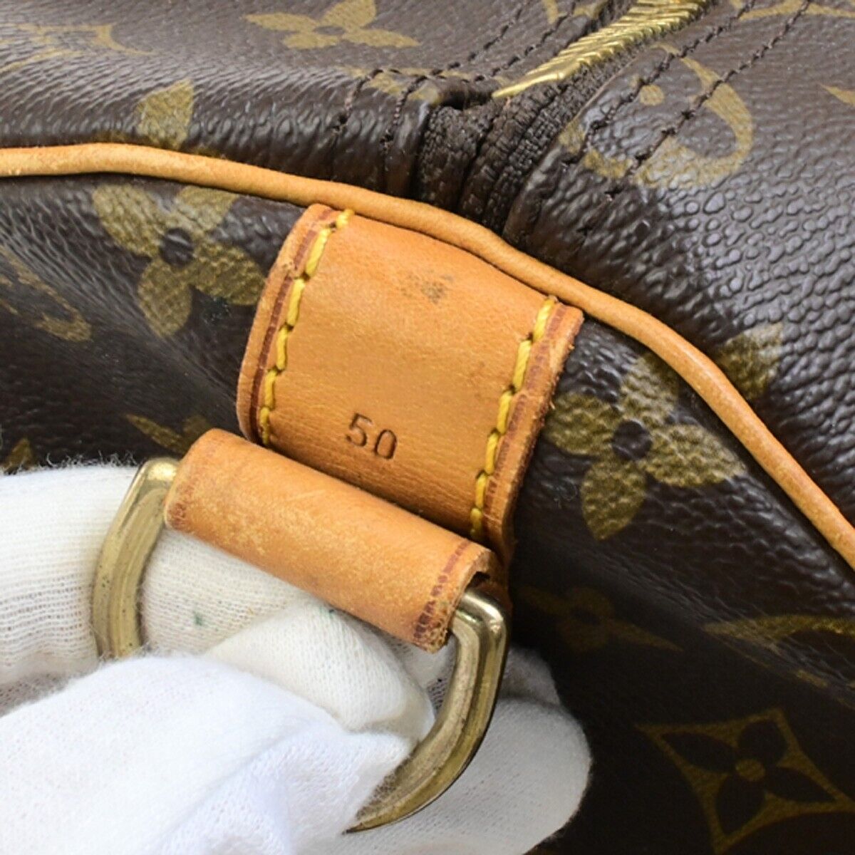 LOUIS VUITTON Keepall Bandouliere 50 2Way Hand Bag Monogram BN M41416 70ED932
