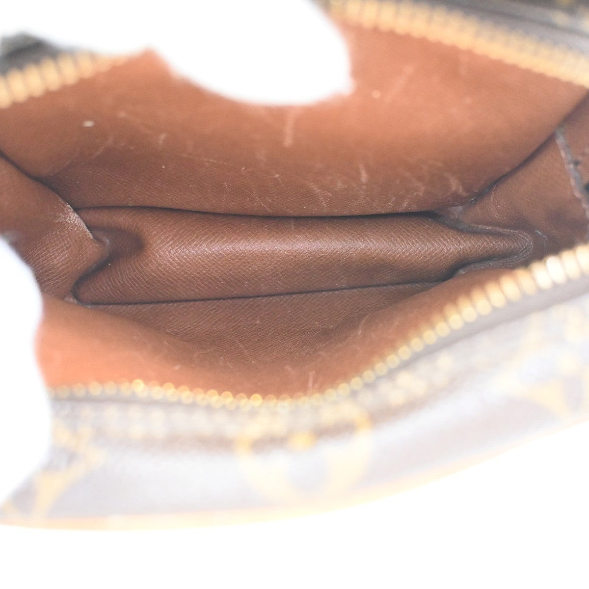 LOUIS VUITTON Mini Amazon Shoulder Bag Monogram Leather Brown M45238 38KC883