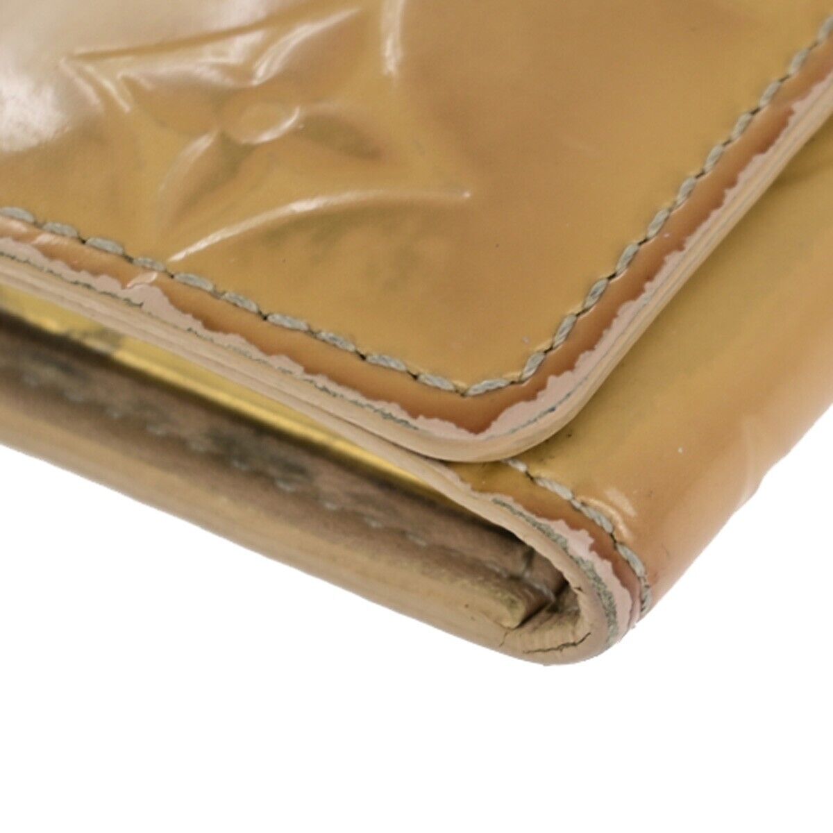 LOUIS VUITTON 4 Set Wallet Pouch Key Case Monogram Vernis Leather BN NE 87EB414
