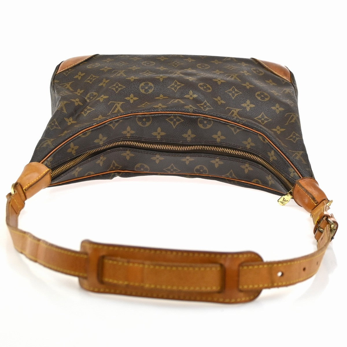 LOUIS VUITTON Boulogne 35 Shoulder Bag Monogram Leather Brown M51260 82SA061