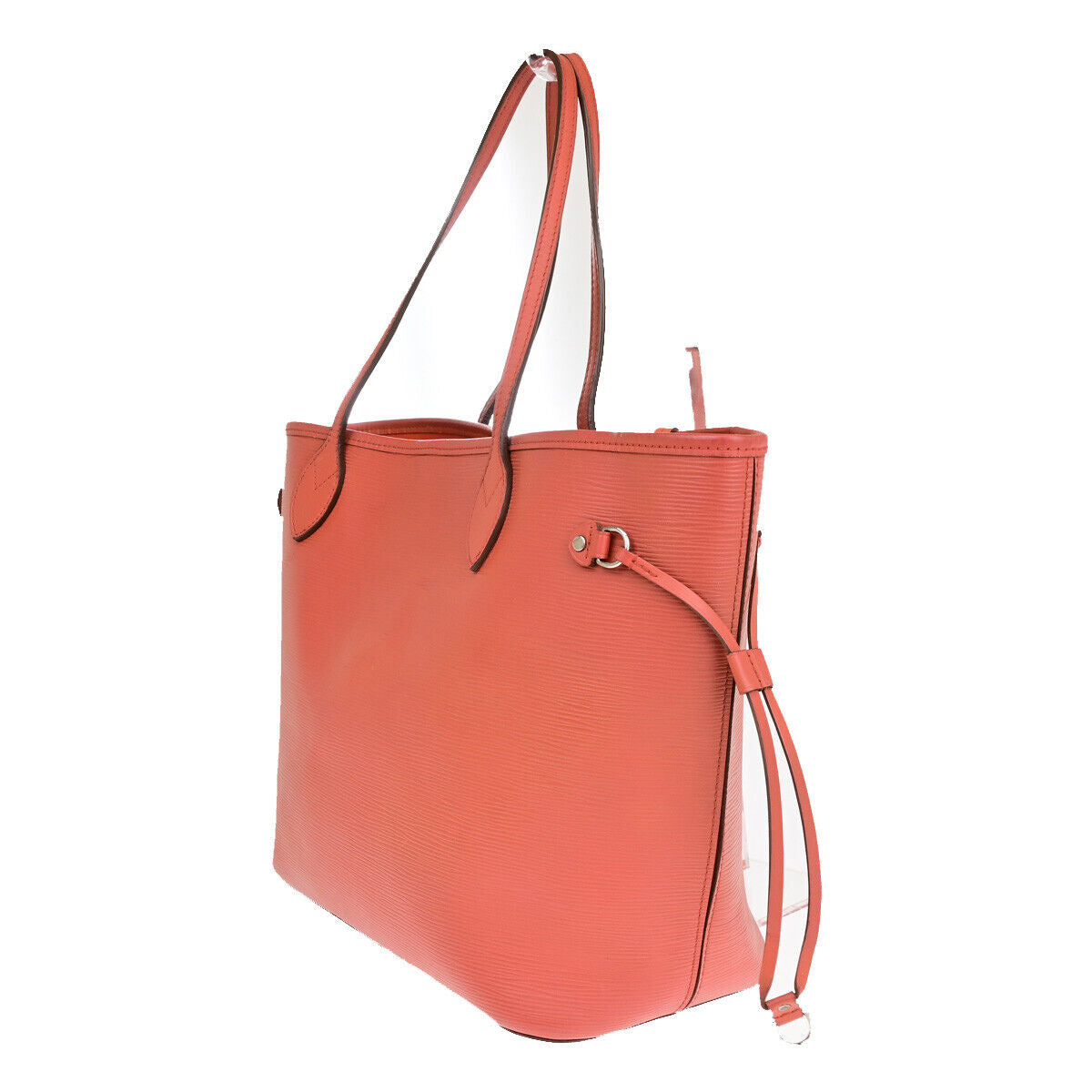 LOUIS VUITTON Neverfull MM Shoulder Tote Bag Epi Leather Orange M40884 99YG012