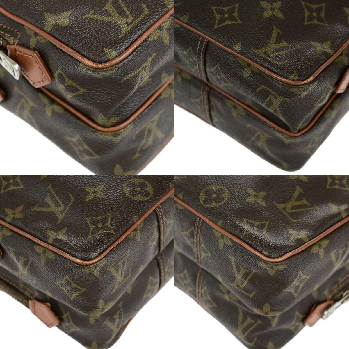 LOUIS VUITTON Mini Amazon Shoulder Bag Monogram Leather Brown M45238 67ED023