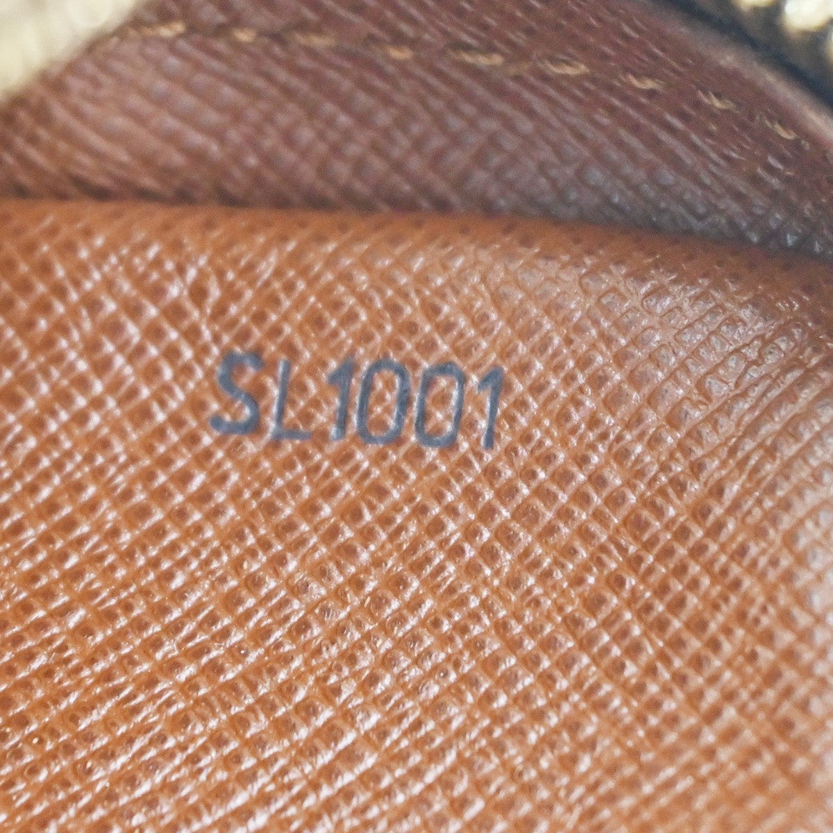 LOUIS VUITTON Danube Shoulder Bag Monogram Leather Brown France M45266 84KC730