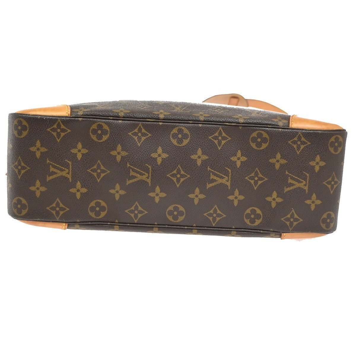 LOUIS VUITTON Boulogne 35 Shoulder Bag Monogram Leather Brown M51260 82YJ178