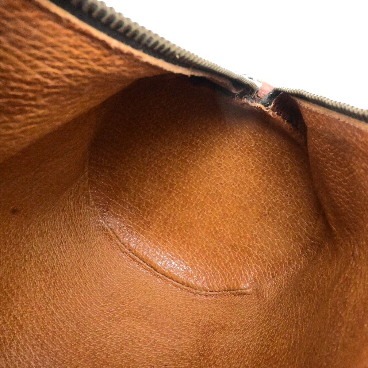 LOUIS VUITTON Logo PAPILLON 30 Hand Bag Monogram Leather Brown M51365 09FB281