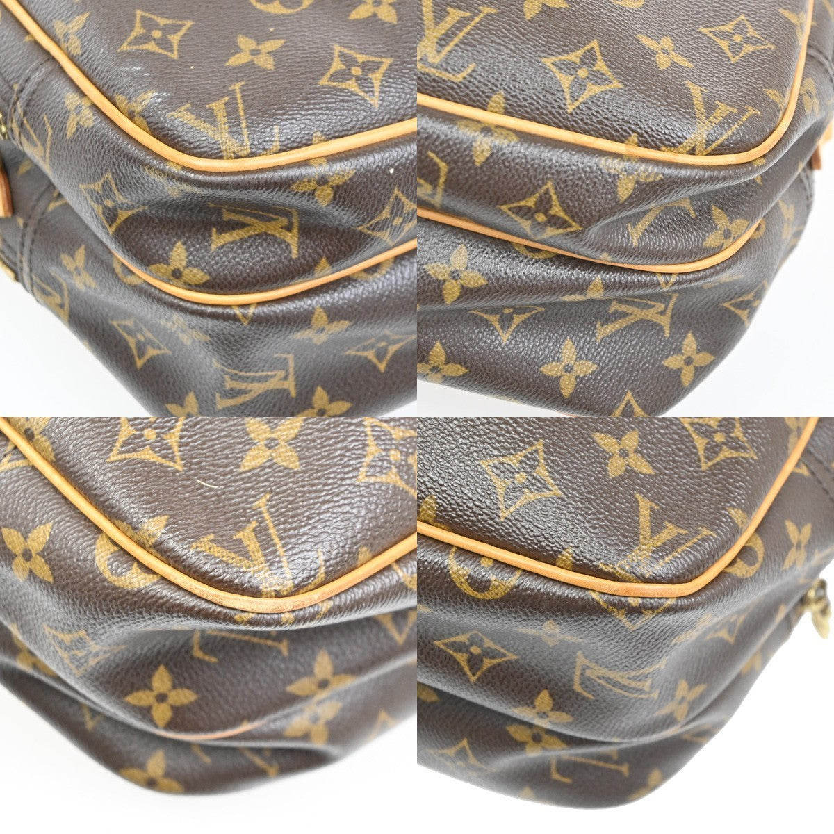 LOUIS VUITTON Reporter Crossbody Shoulder Bag Monogram Leather BN M45254 13TA495