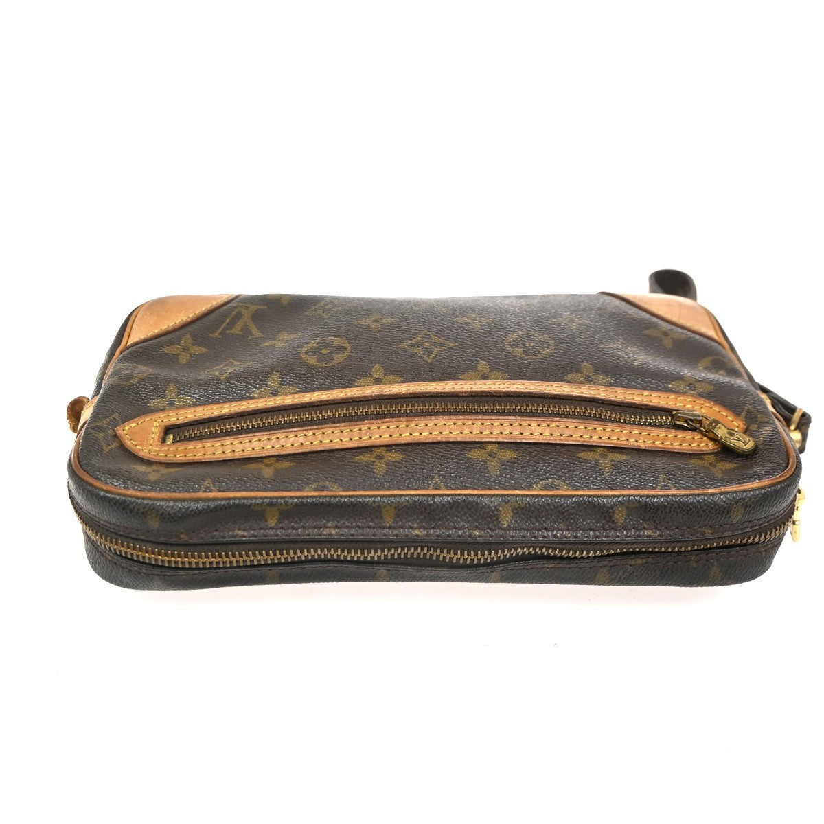 LOUIS VUITTON Marly Dragonne GM Clutch Hand Bag Monogram Brown M51825 66KC722