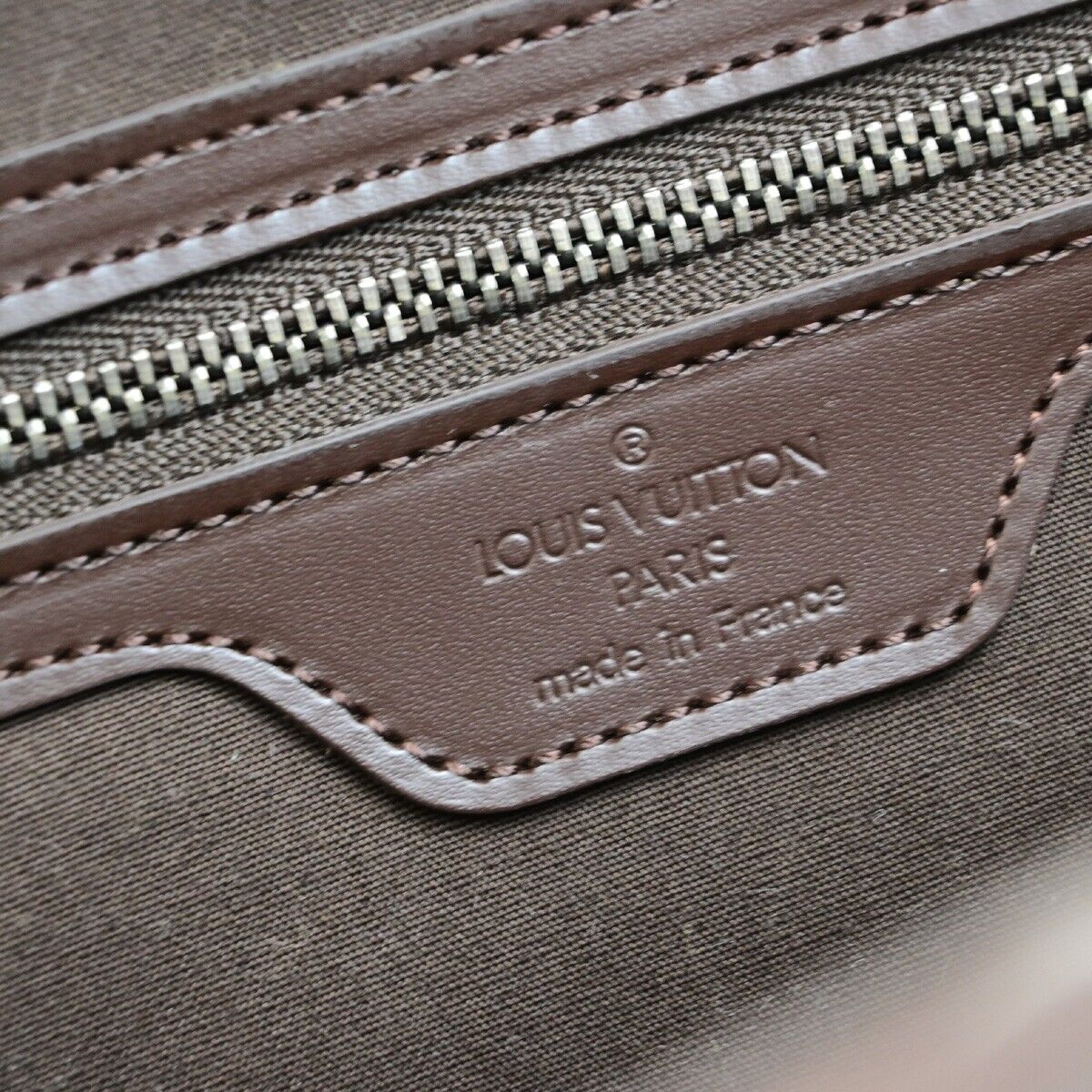 LOUIS VUITTON Logo Saint Tropez Shoulder Bag Epi Leather Brown M5246D 79RK721