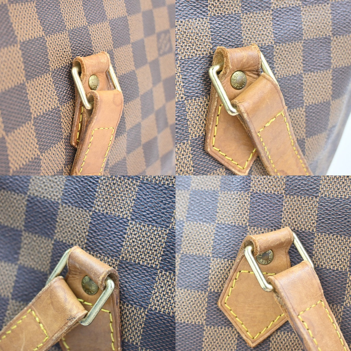 LOUIS VUITTON Columbine Shoulder Bag Damier Ebene Leather N99037 Edition 85CA825