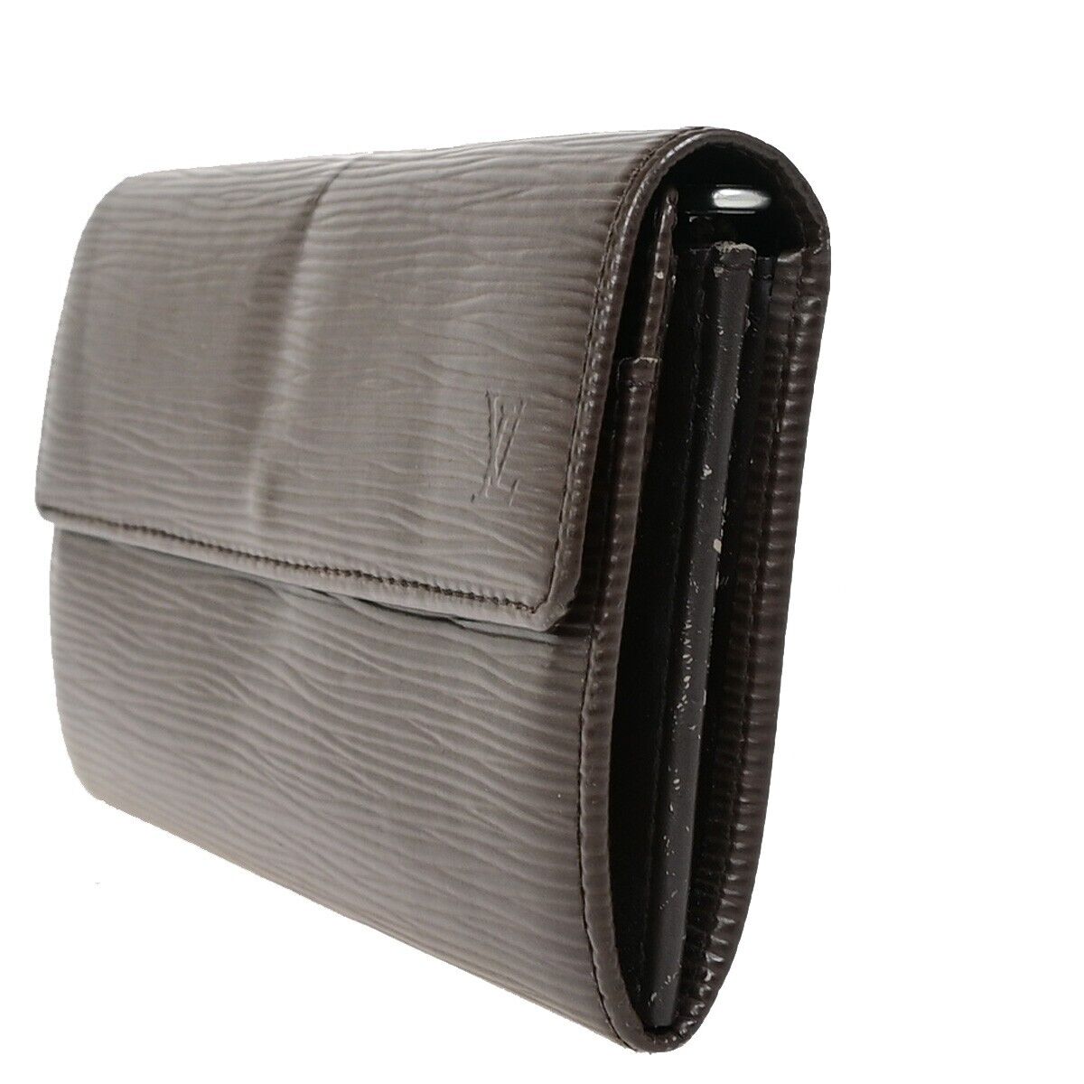 LOUIS VUITTON Porte Monnaie Credit Long Bifold Wallet Epi Leather M6357D 02HB978