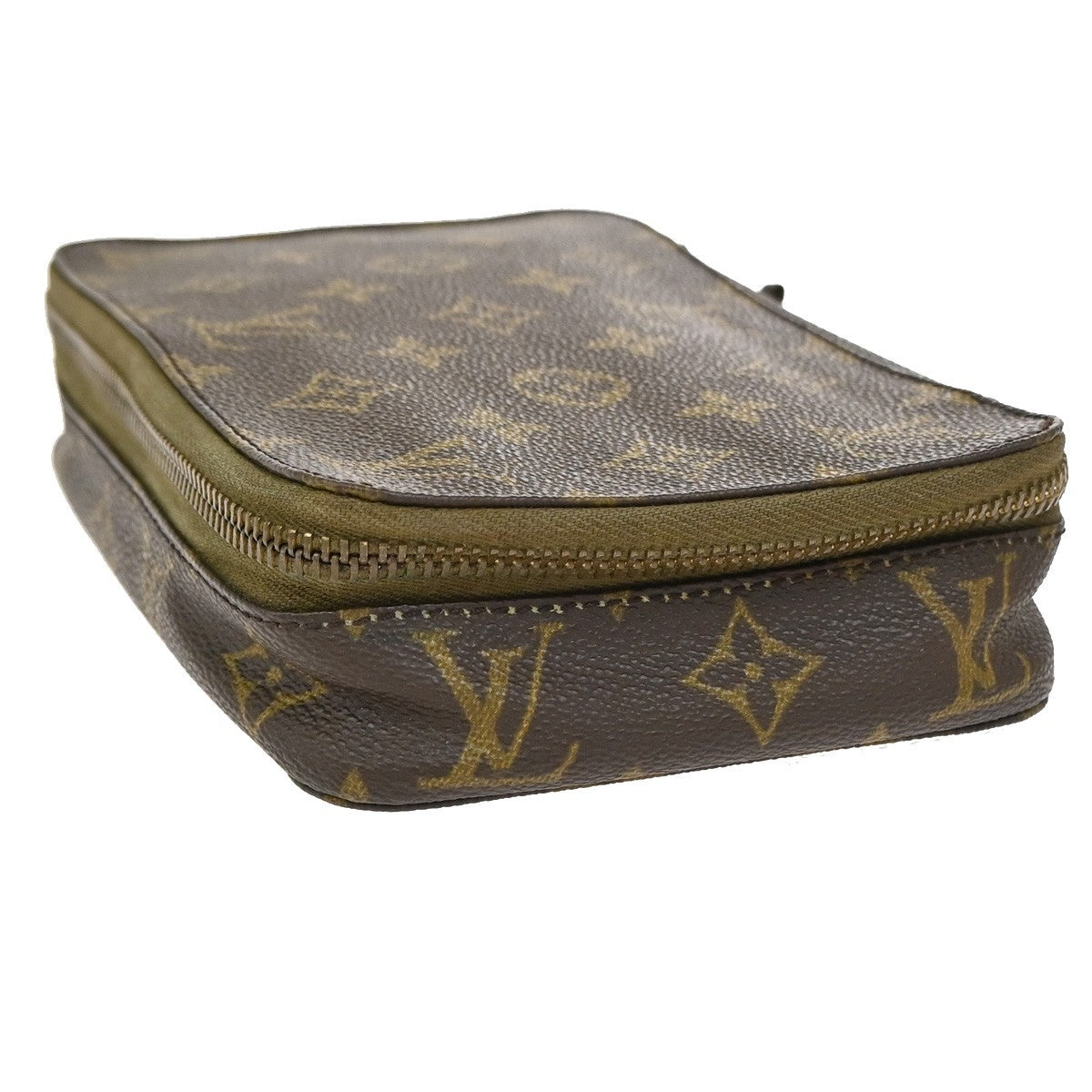 LOUIS VUITTON Poche Monte Carlo Jewelry Case Monogram Leather BN M47350 08YJ088