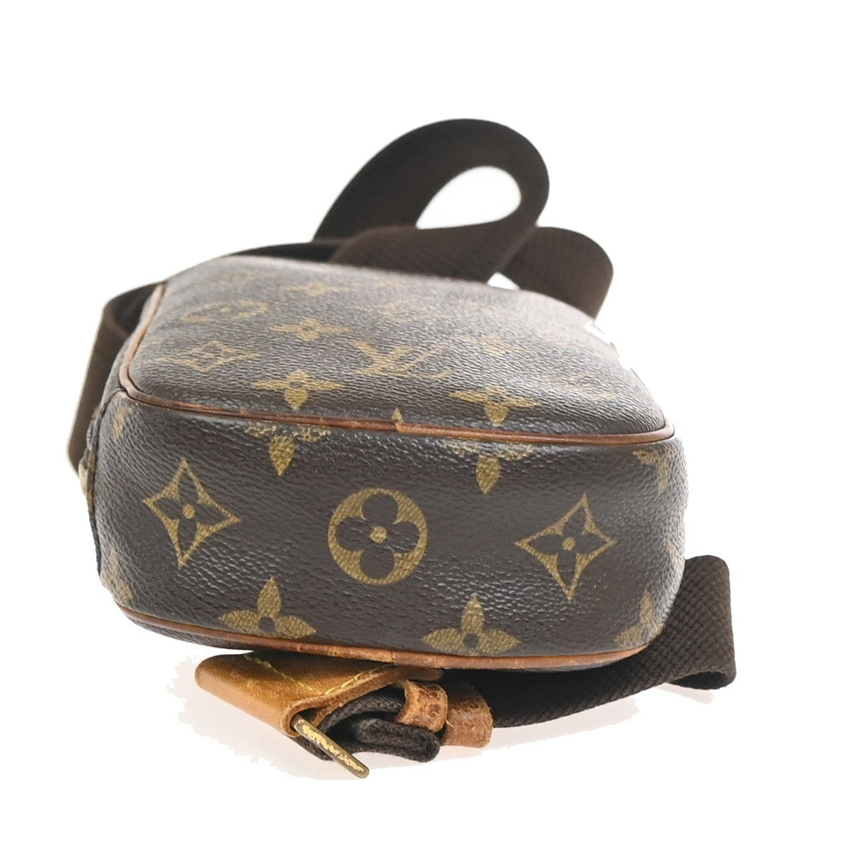 LOUIS VUITTON Pochette Gange Shoulder Bag Monogram Brown Spain M51870 35ZA343