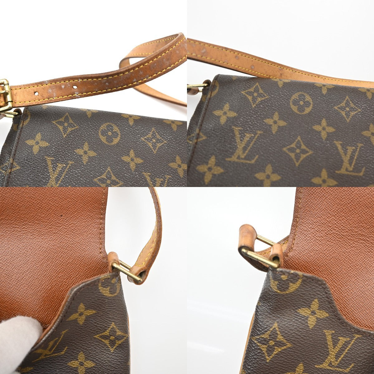 LOUIS VUITTON Musette Tango Short Shoulder Bag Monogram Leather M51257 86CA562