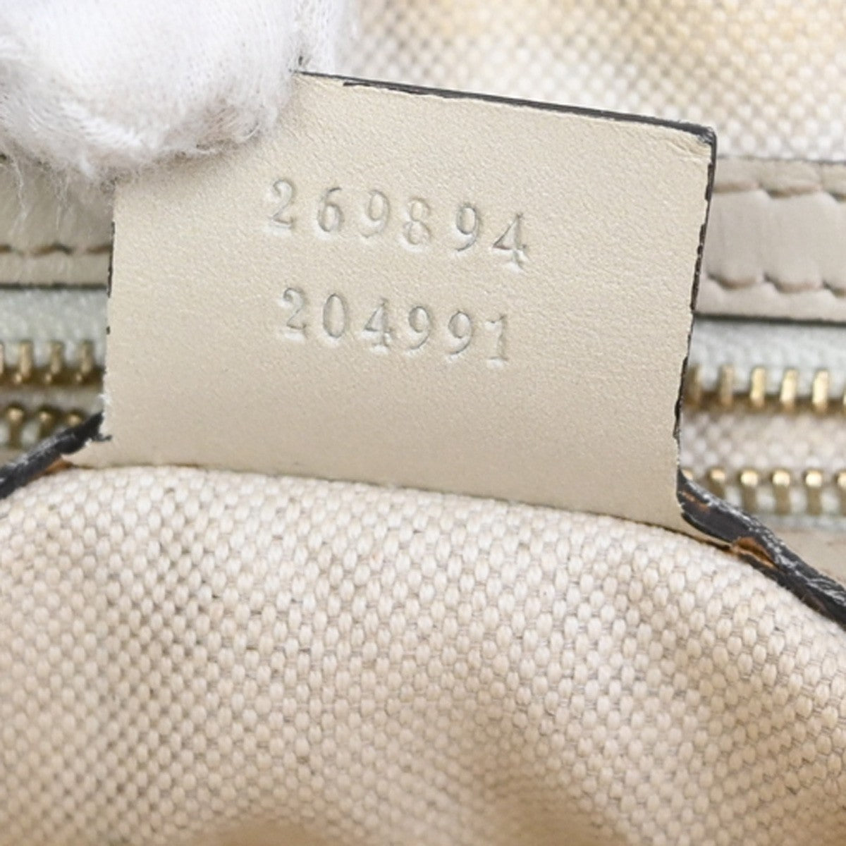 GUCCI Sherry GG Pattern 2way Shoulder HandBag Canvas Leather BN WE 38CA226