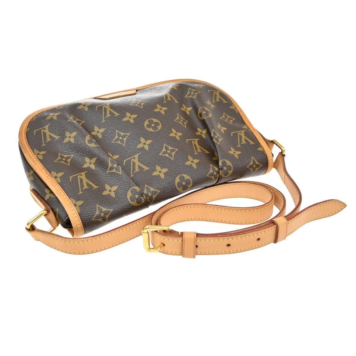 LOUIS VUITTON Menilmontant PM Shoulder Bag Monogram Leather BN M40474 50KP138