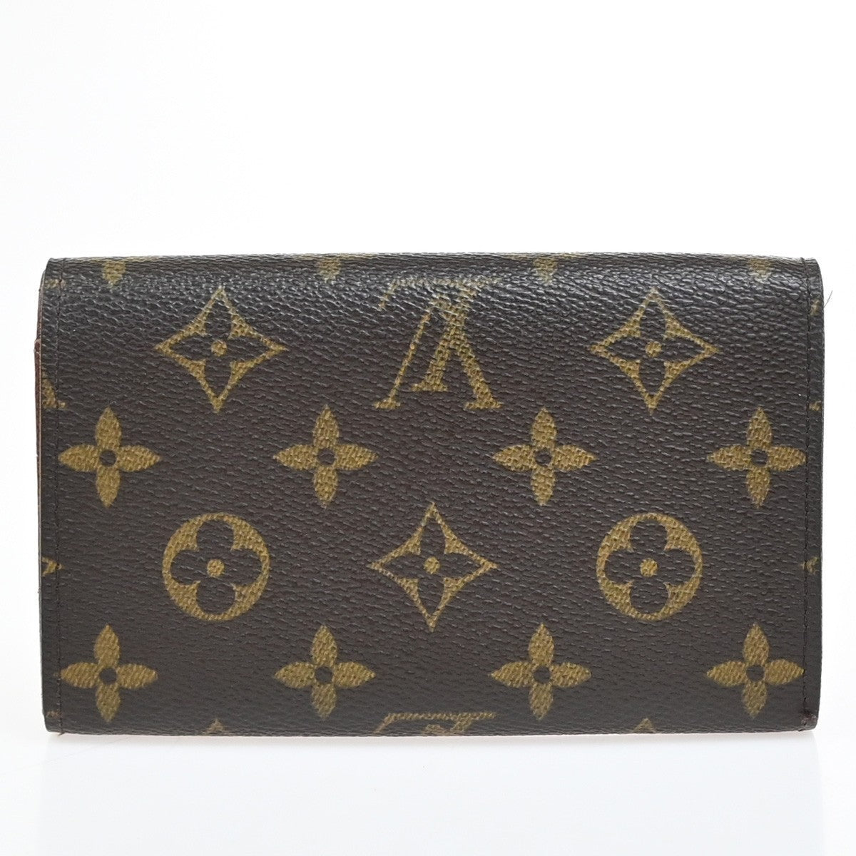 LOUIS VUITTON Porte Monnaie Billets Tresor Wallet Monogram Brown M61730 66EG203