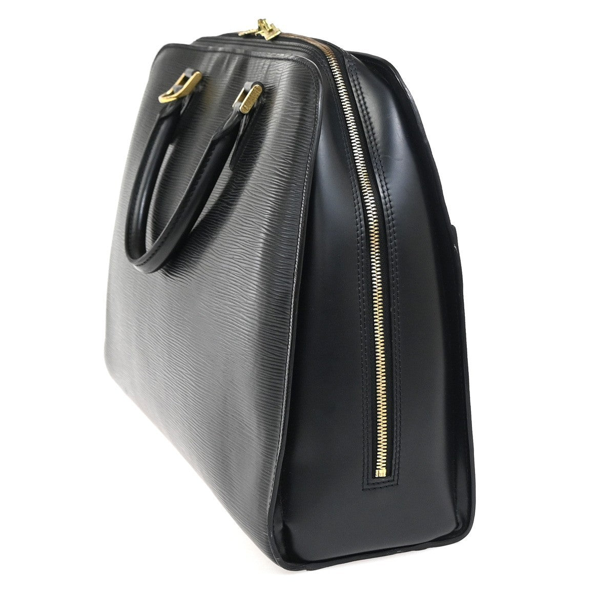 LOUIS VUITTON Sorbonne Business Hand Bag Epi Leather Black GHW M54512 34KC905