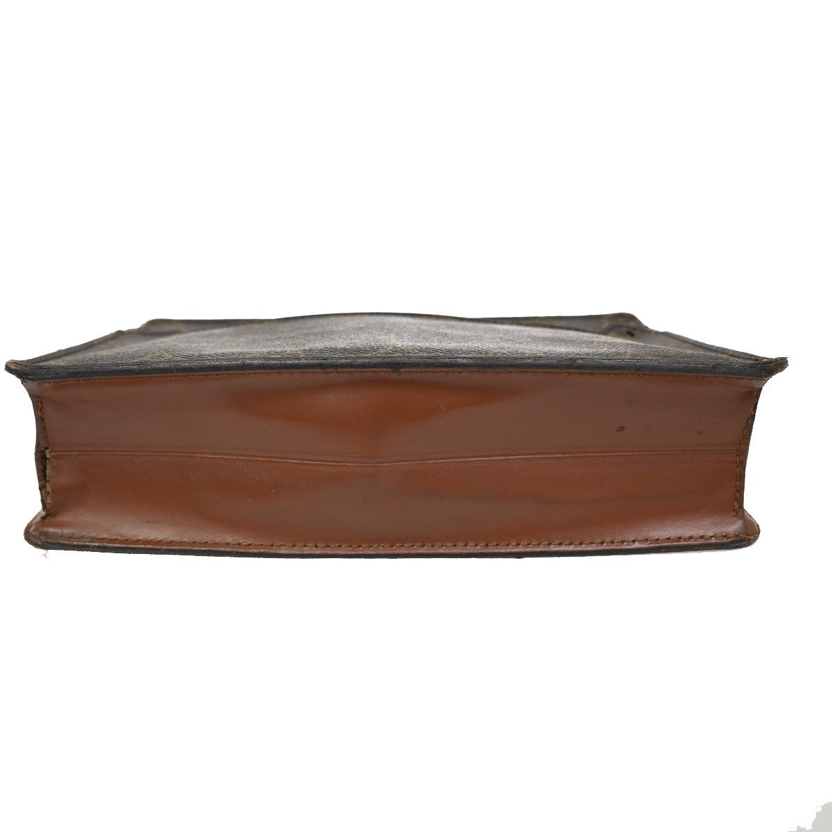LOUIS VUITTON Pochette Homme Clutch Hand Bag Monogram Leather BN M51795 08KB741