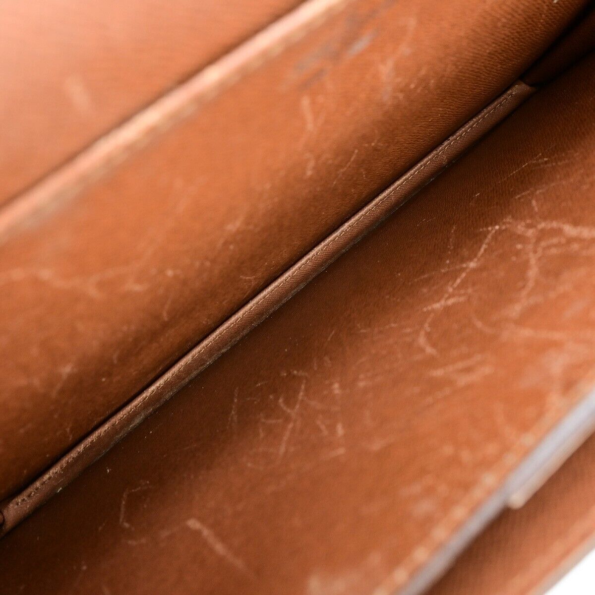 LOUIS VUITTON Serviette Conseiller Hand Bag Monogram Leather BN M53331 38EC958