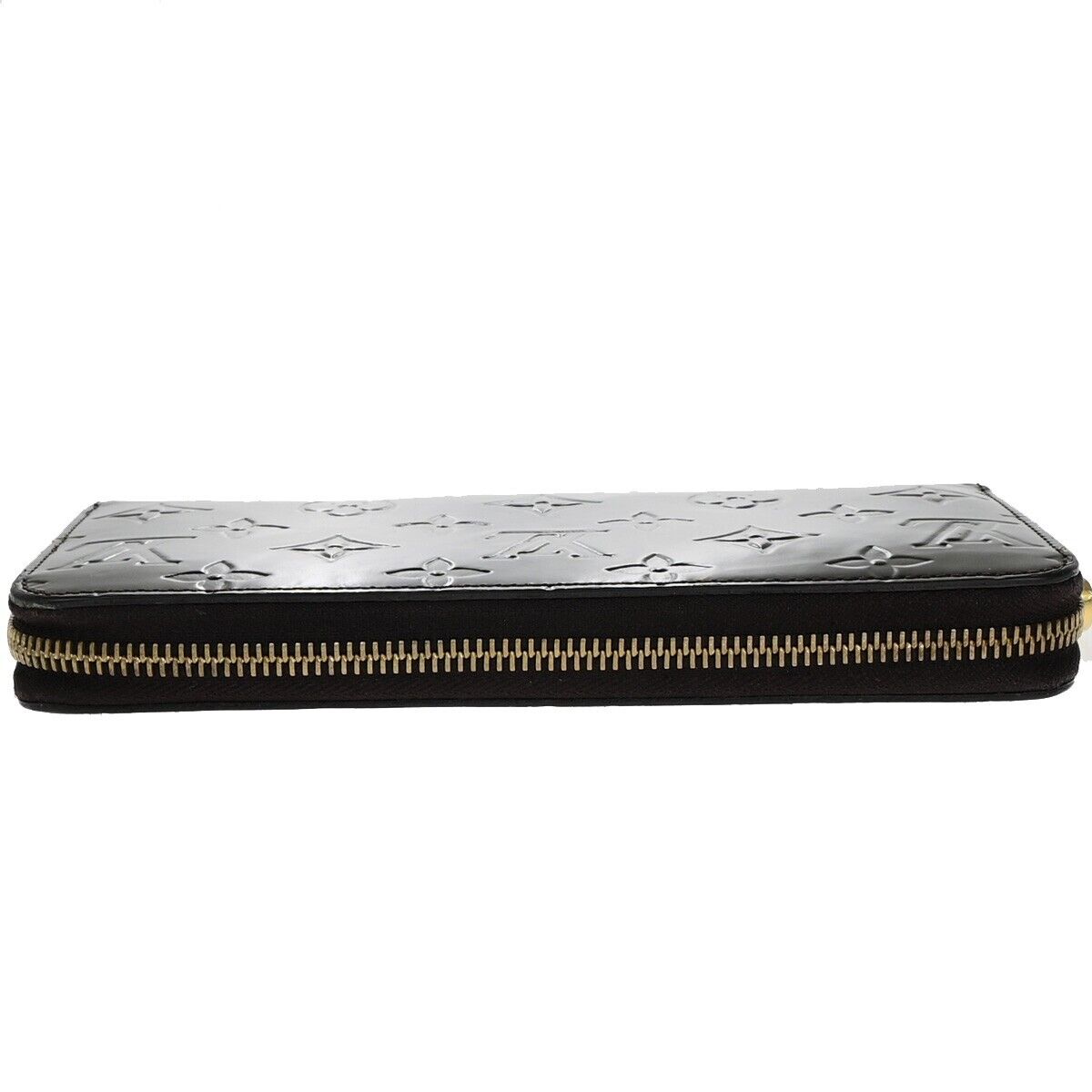 LOUIS VUITTON Zippy Long Wallet Monogram Vernis Leather Amarante M93522 36EB377