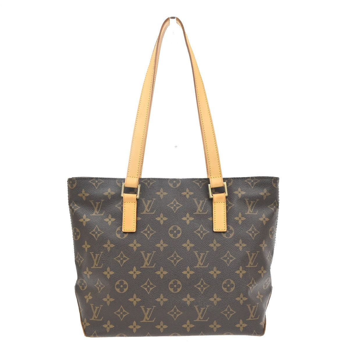 LOUIS VUITTON Cabas Piano Shoulder Bag Monogram Leather Brown M51148 16KC815