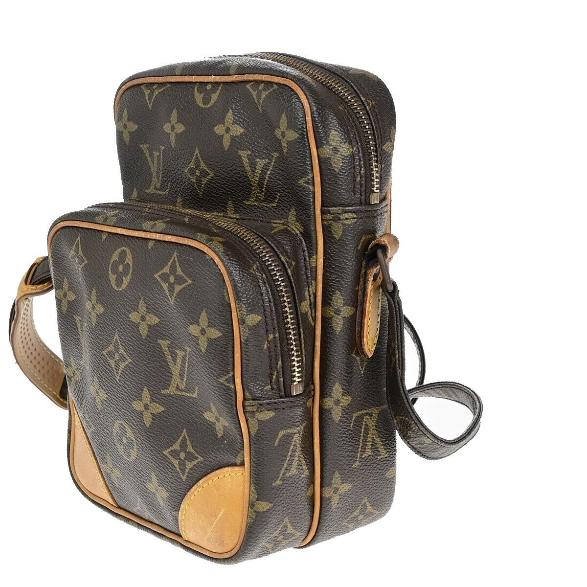 LOUIS VUITTON Amazon Crossbody Shoulder Bag Monogram Leather BN M45236 38EC524