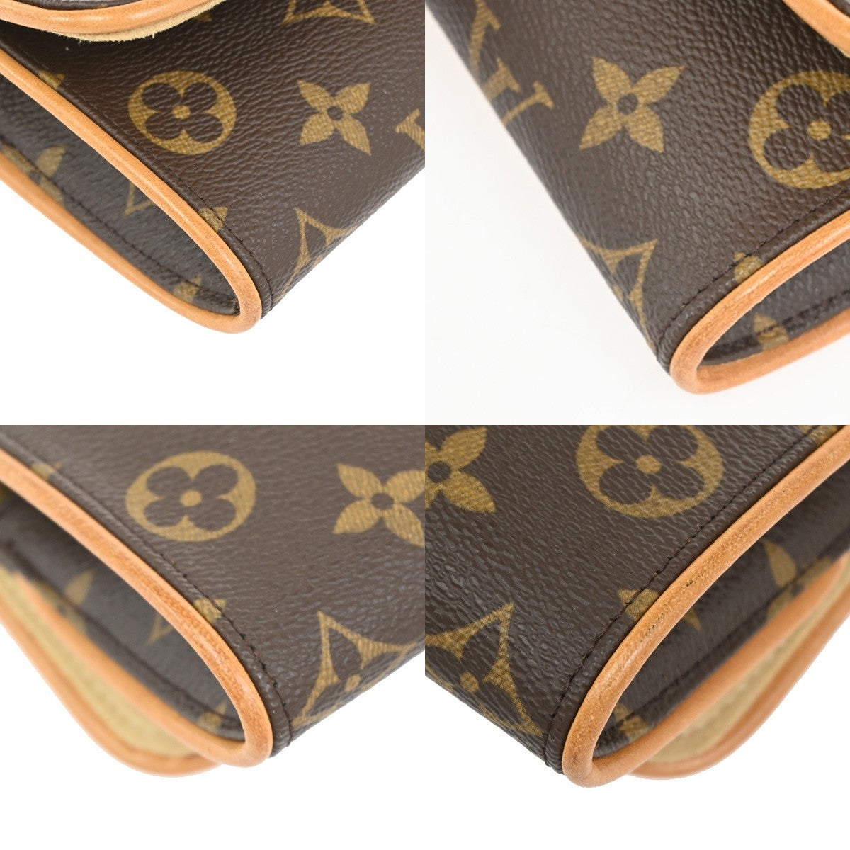 LOUIS VUITTON Pochette Twin PM 2Way Shoulder Clutch Bag Monogram M51854 70TA637
