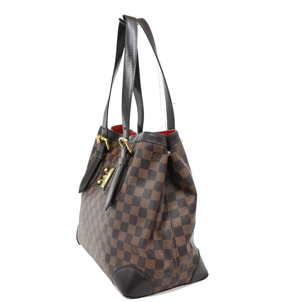 LOUIS VUITLOUIS VUITTON Hampstead MM Shoulder Bag Damier Leather N51204 76EF876